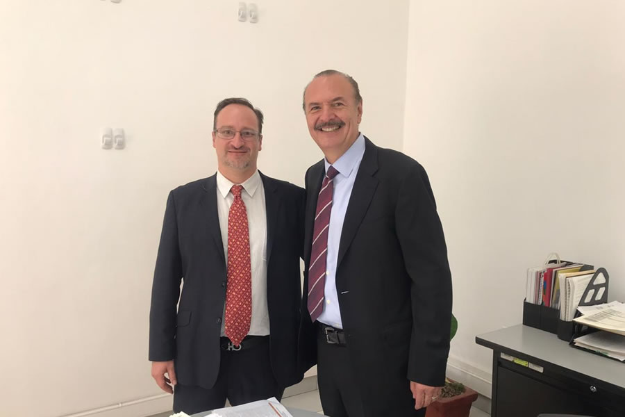 Encuentro en la Secretaría de Educación Pública