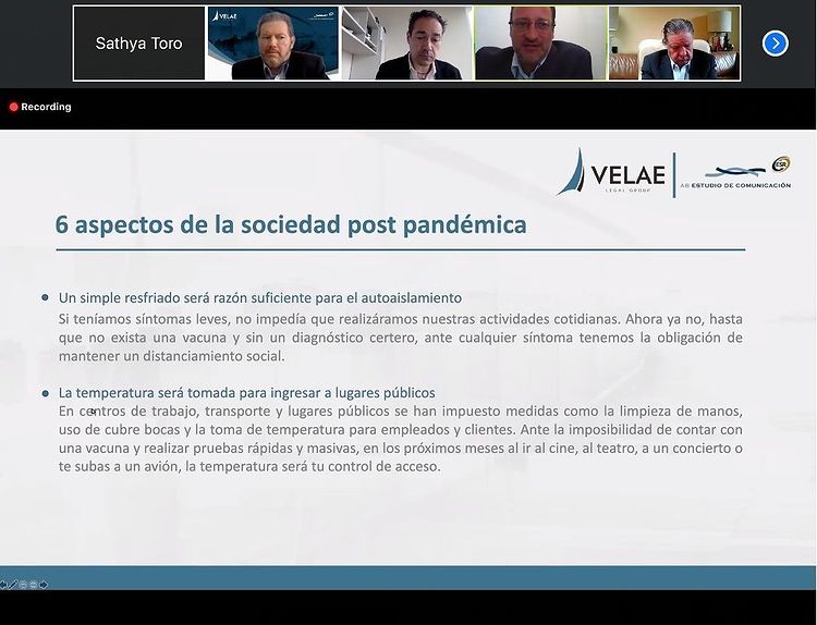 Webinar Retos Legales y de Comunicación en la Nueva Normalidad