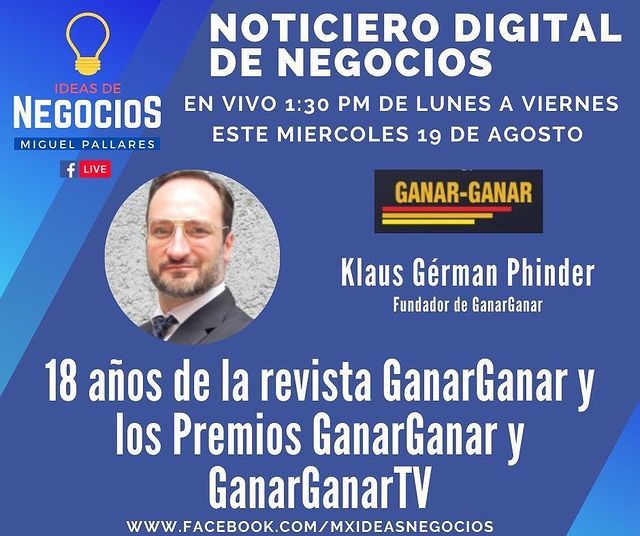 Participación en Ideas de Negocios con Miguel Pallares