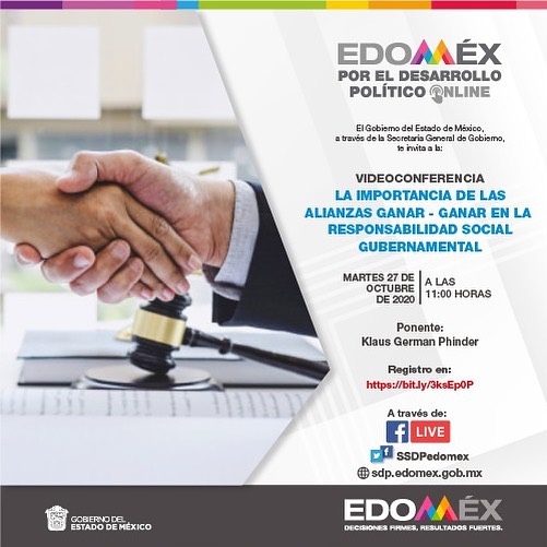 Videoconferencia de la importancia de las alianzas Ganar-Ganar en la RSG